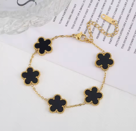Fleurea™ Five-Flower Bracelet